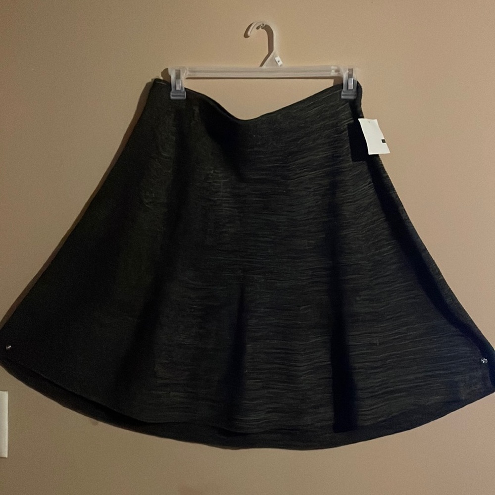 Dark Green Skater Skirt